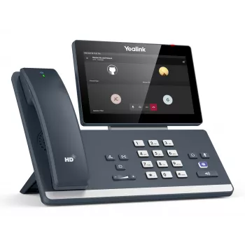 Yealink MP58-WH E2 Teams, telefone IP, cinzento, auscultador com fios, LCD, 17,8 cm (7 polegadas), 1024 x 600 píxeis