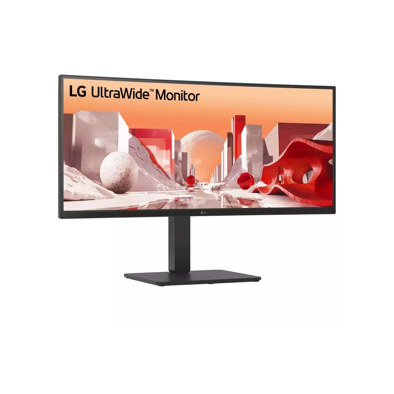 LG 34BA85QE-B monitor de computador 86,4 cm (34 polegadas) 3440 x 1440 píxeis Wide Quad HD LCD preto