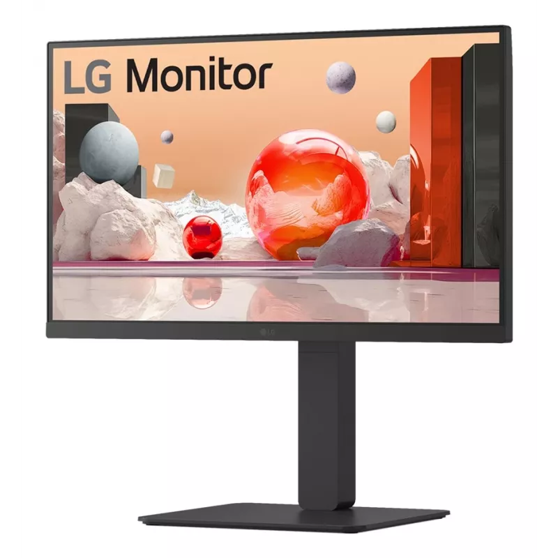 LG 24BA750-B monitor de computador 60,5 cm (23,8 polegadas) 1920 x 1080 píxeis Full HD LCD preto