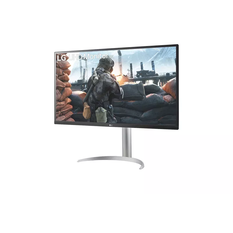 LG 27BP55U-B monitor de computador 68,6 cm (27 polegadas) 3840 x 2160 píxeis 4K Ultra HD LED prateado