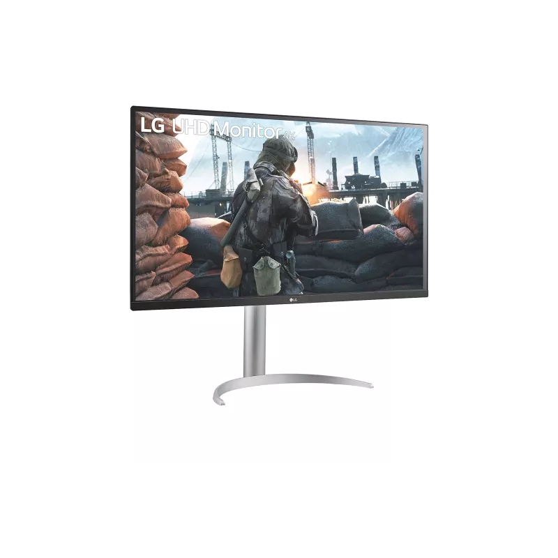 LG 27BP55U-B monitor de computador 68,6 cm (27 polegadas) 3840 x 2160 píxeis 4K Ultra HD LED prateado