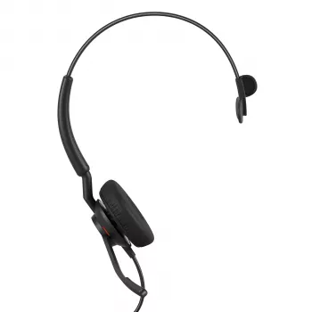 Jabra Engage 40 - (Inline Link) USB-A UC mono, com fio, Escritório/Call center, 50 - 20000 Hz, 45 g, Auscultador, preto