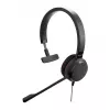 Jabra Evolve 20SE UC mono, com fio, Escritório/Call center, 150 - 7000 Hz, 142 g, Auscultador, preto