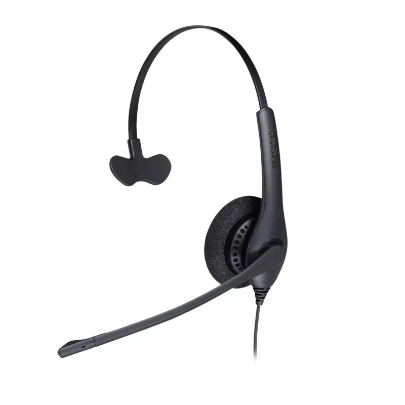 Jabra BIZ 1500 mono USB, com fio, Escritório/Call center, 20 - 6800 Hz, 48 g, Auscultador, preto