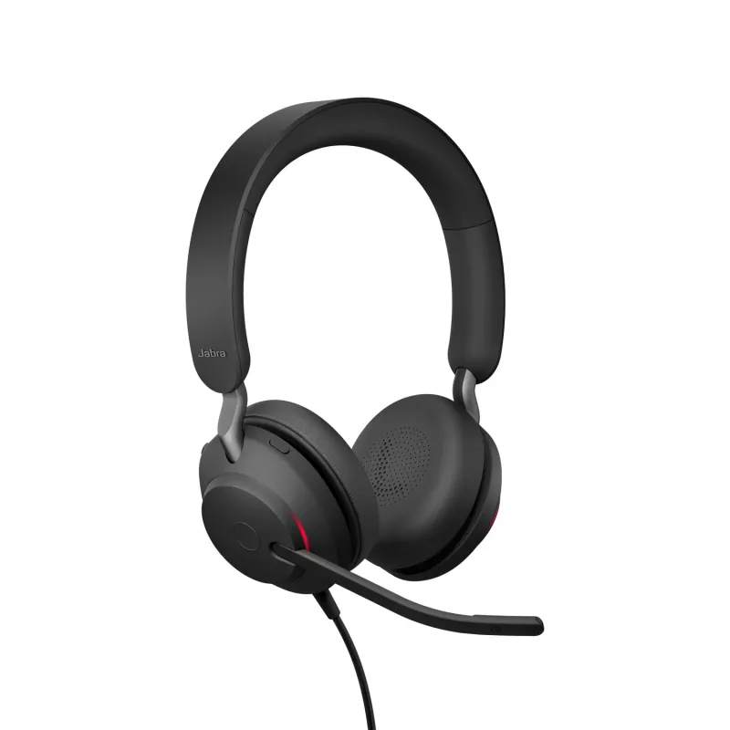 Jabra Evolve2 40 SE USB-C, UC Stereo (incl. cabo de extensão)