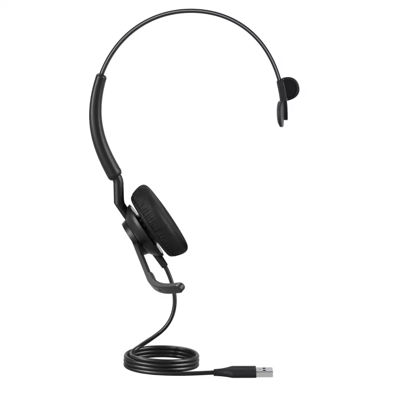 Jabra Engage 50 II - USB-A UC Mono, com fios, Escritório/Callcenter, 45 g, Headset, preto