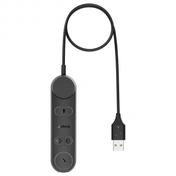 Jabra Engage 50 II Link - USB-A UC, adaptador de controlo, preto