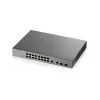 Zyxel GS1350-18HP-EU0101F Switch de rede Gerido L2 Gigabit Ethernet (10/100/1000) Power over Ethernet (PoE) cinzento