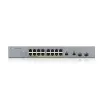 Zyxel GS1350-18HP-EU0101F Switch de rede Gerido L2 Gigabit Ethernet (10/100/1000) Power over Ethernet (PoE) cinzento
