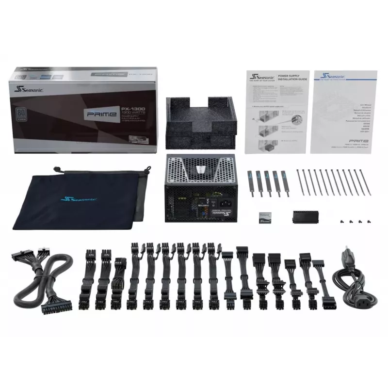 Fonte de alimentação SEASONIC Prime-tx-1300 1300 W 20+4 Pin ATX ATX