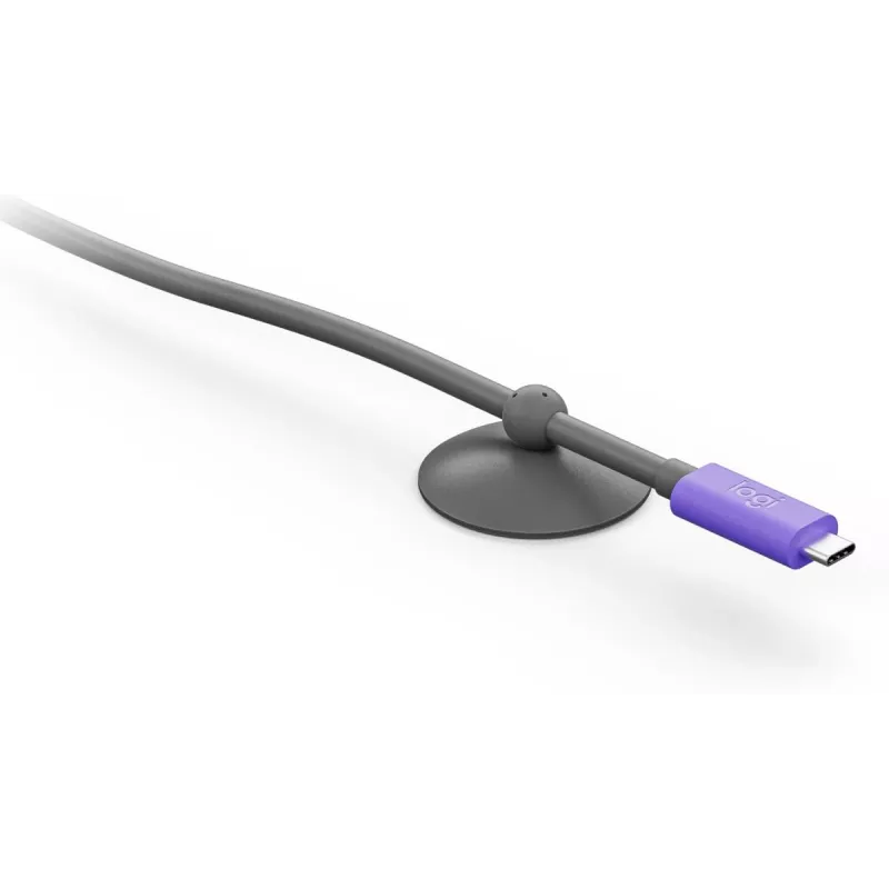 Cabo USB Logitech 952-000195 USB 3.2 Gen 2 5 m USB-C grafite violeta