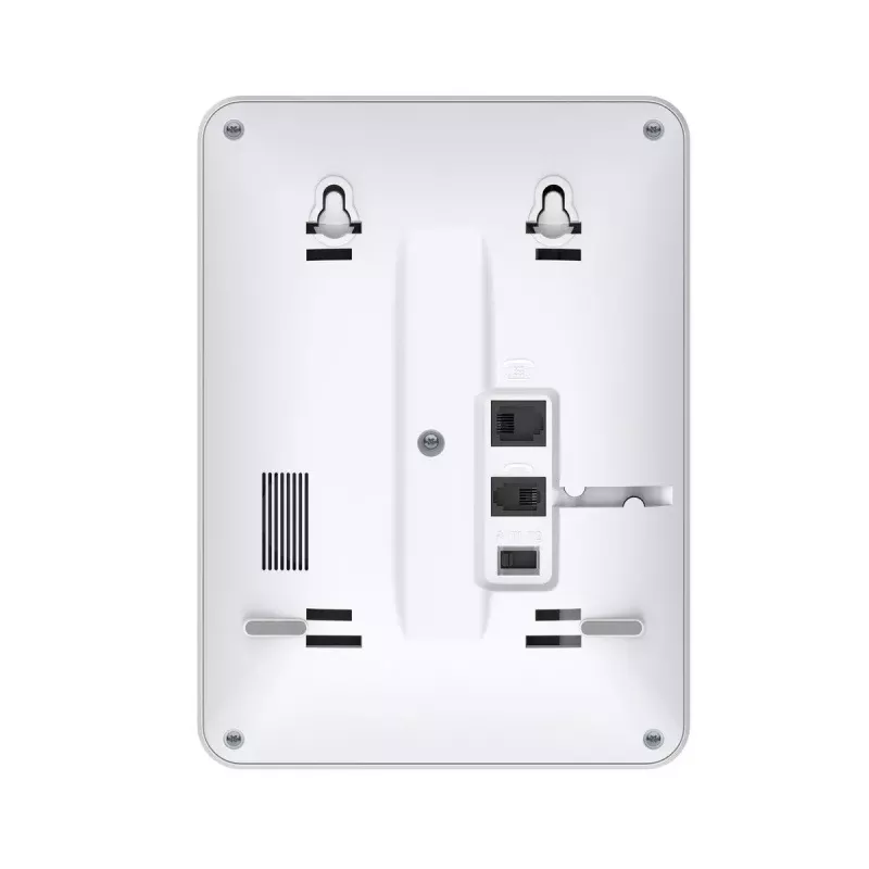 Telefone analógico Gigaset DESK 400 branco auscultador com fios 10 entradas na lista telefónica