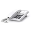 Telefone analógico Gigaset DESK 400 branco auscultador com fios 10 entradas na lista telefónica