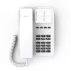 Telefone analógico Gigaset DESK 400 branco auscultador com fios 10 entradas na lista telefónica