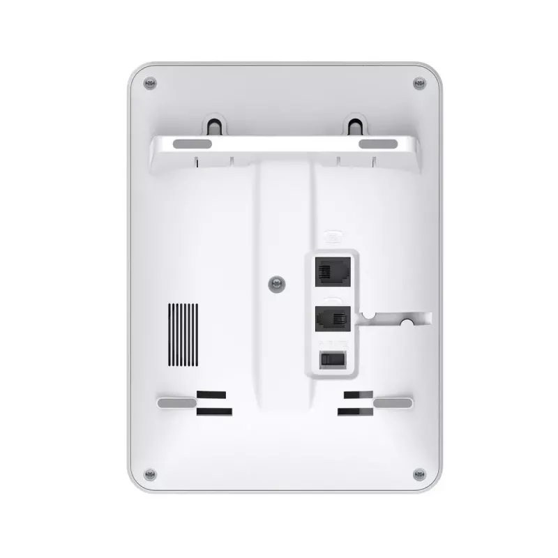 Telefone analógico Gigaset DESK 400 branco auscultador com fios 10 entradas na lista telefónica