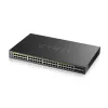 Switch de rede Zyxel GS2220-50HP-EU0101F gerido L2 Gigabit Ethernet (10/100/1000) Power over Ethernet (PoE) preto