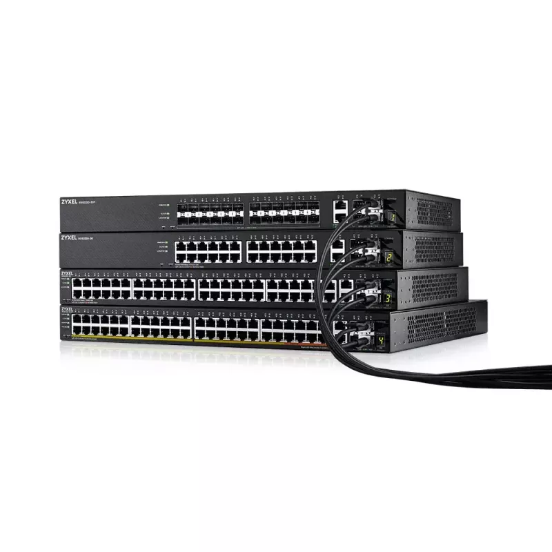 Zyxel XGS2220-30 gerido L3 Gigabit Ethernet (10/100/1000) preto