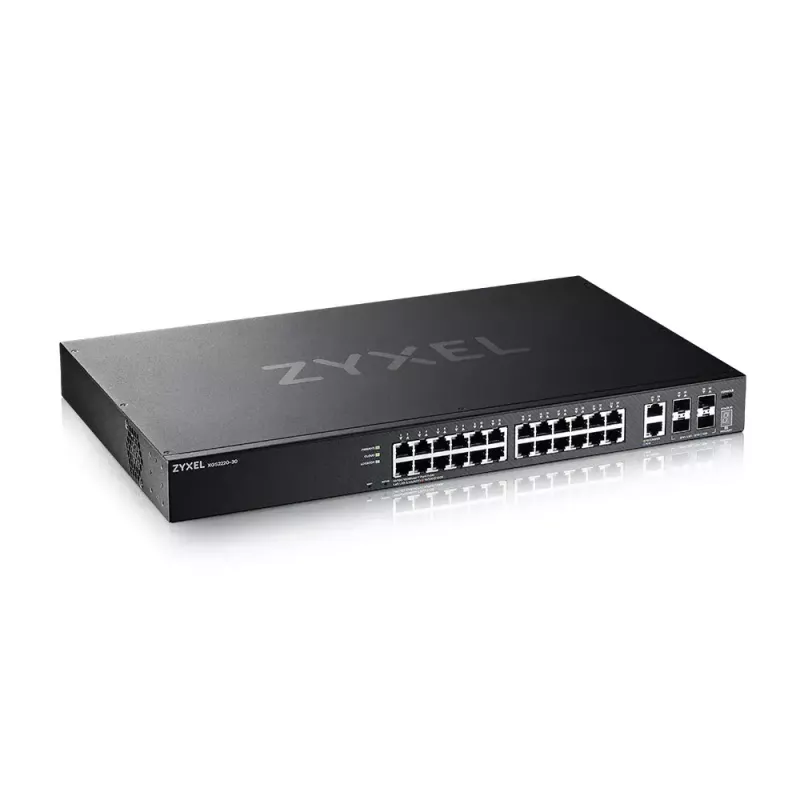 Zyxel XGS2220-30 gerido L3 Gigabit Ethernet (10/100/1000) preto