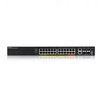 Zyxel XGS2220-30HP gerido L3 Gigabit Ethernet (10/100/1000) Power over Ethernet (PoE) preto