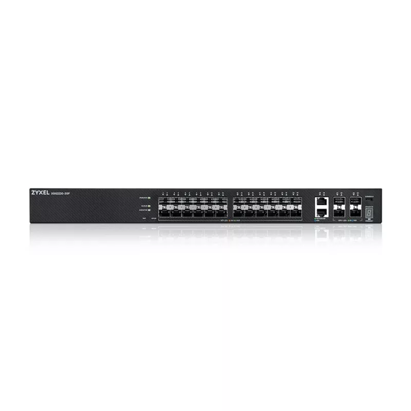 Switch gerido Zyxel XGS2220-30F L3 24 SFP 4 SFP+ 168 Gbit/s