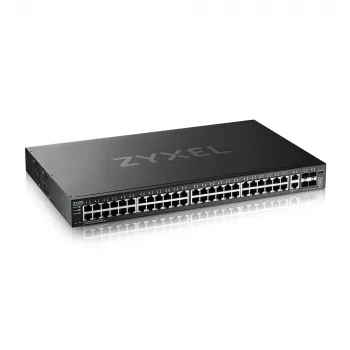 Switch gerido L3 Zyxel XGS2220-54 48 portas Gigabit Ethernet 216 Gbit/s