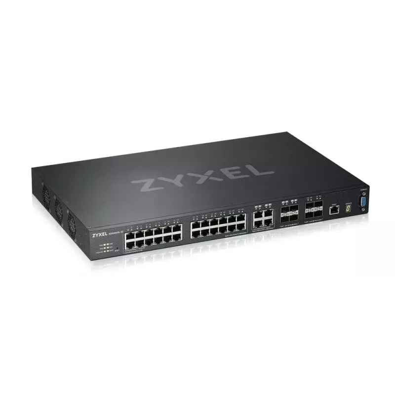 Zyxel XGS4600-32 gerido L3 Gigabit Ethernet (10/100/1000) preto