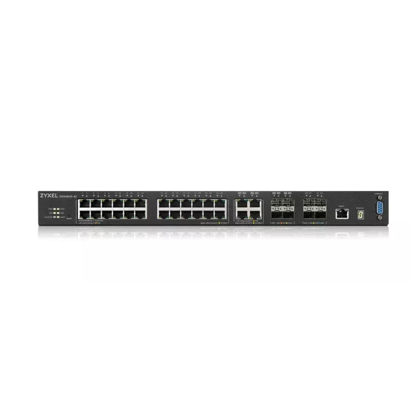 Zyxel XGS4600-32 gerido L3 Gigabit Ethernet (10/100/1000) preto