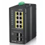 Zyxel RGS200-12P gerido L2 Gigabit Ethernet (10/100/1000) Power over Ethernet (PoE) preto