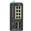 Zyxel RGS200-12P gerido L2 Gigabit Ethernet (10/100/1000) Power over Ethernet (PoE) preto