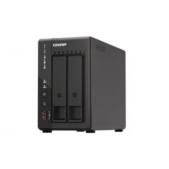 QNAP TS-253E NAS Torre Intel® Celeron® J6412 8 GB 0 TB QNAP QTS preto
