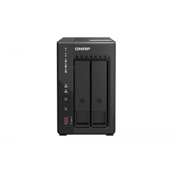 QNAP TS-253E NAS Torre Intel® Celeron® J6412 8 GB 0 TB QNAP QTS preto