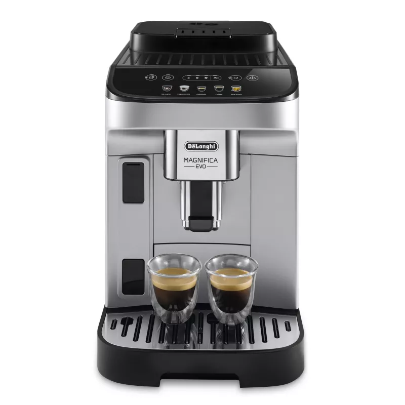 Máquina de café expresso De’Longhi Magnifica ECAM 290.61.SB — automática, depósito de água de 1,8 l, controlo tátil, 1450 W, prateado