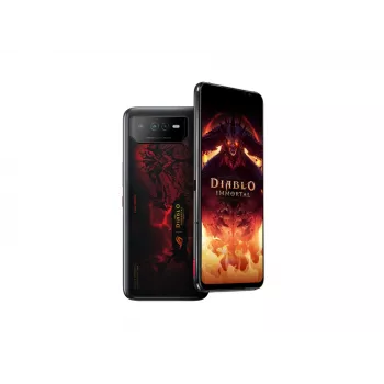 ASUS ROG Phone 6 Diablo Immortal Edition 17,2 cm (6,78 polegadas) Dual SIM Android 12 5G USB Type-C 16 GB 512 GB 6000 mAh Preto, Vermelho