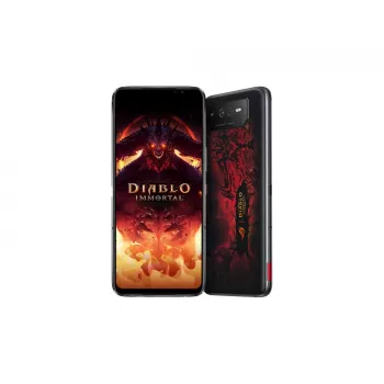 ASUS ROG Phone 6 Diablo Immortal Edition 17,2 cm (6,78 polegadas) Dual SIM Android 12 5G USB Type-C 16 GB 512 GB 6000 mAh Preto, Vermelho