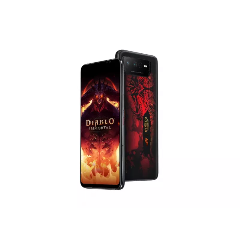 ASUS ROG Phone 6 Diablo Immortal Edition 17,2 cm (6,78 polegadas) Dual SIM Android 12 5G USB Type-C 16 GB 512 GB 6000 mAh Preto, Vermelho