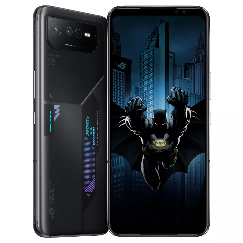 ASUS ROG Phone 6D Batman Edition, 12 GB/256 GB, 6,78 polegadas, Night Black