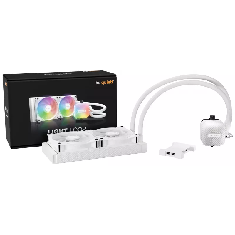 be quiet! LIGHT LOOP 240mm White Refrigerador líquido tudo-em-um para processador 12 cm 1 unid.