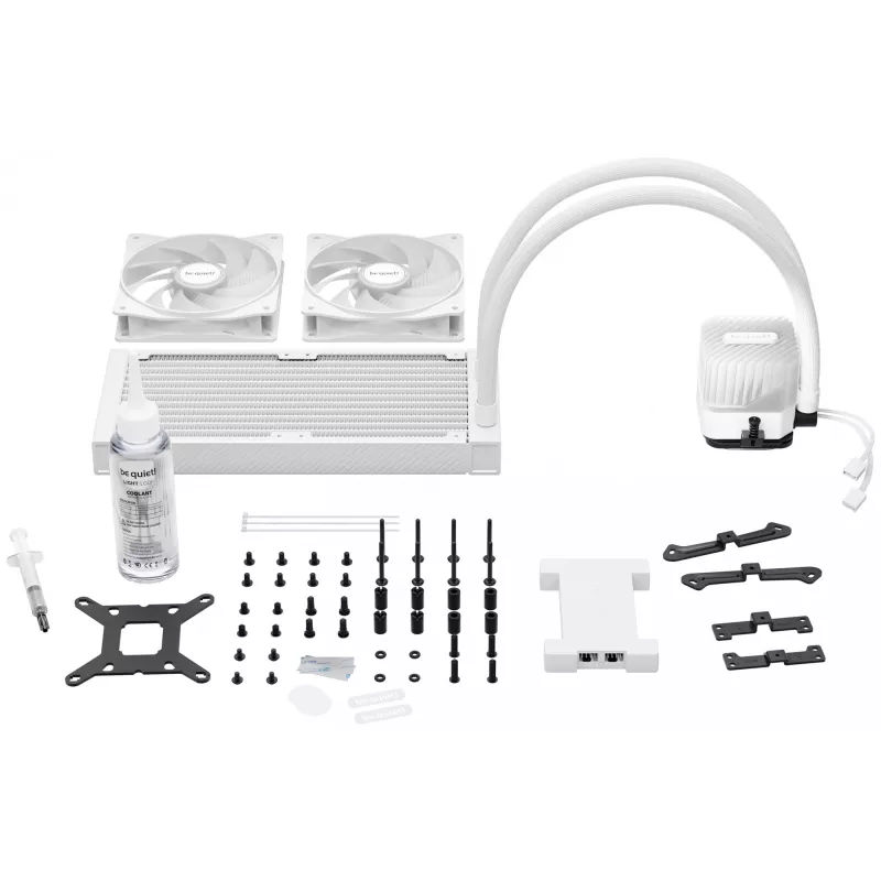 be quiet! LIGHT LOOP 240mm White Refrigerador líquido tudo-em-um para processador 12 cm 1 unid.