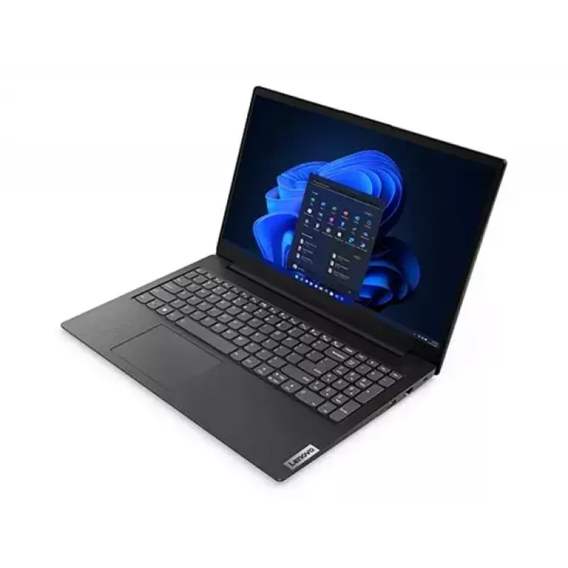 Portátil Lenovo V V15 AMD Ryzen 5 7520U, 15,6 polegadas Full HD, 16 GB LPDDR5, 512 GB SSD, AMD Radeon 610M, Windows 11 Pro, Preto