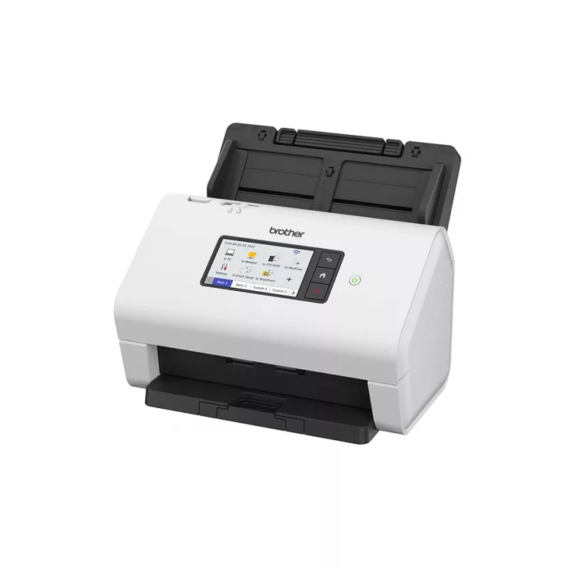 Brother ADS-4900W Scanner ADF + scanner de alimentação 600 x 600 DPI A4 Preto, Branco
