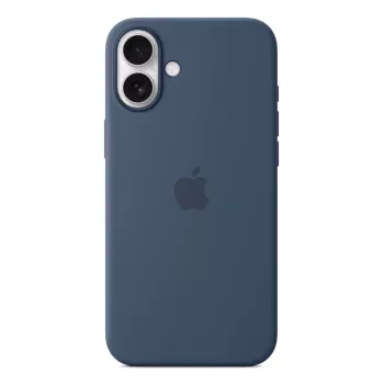 APPLE Capa de silicone Apple com MagSafe iPhone 16 Plus Denim
