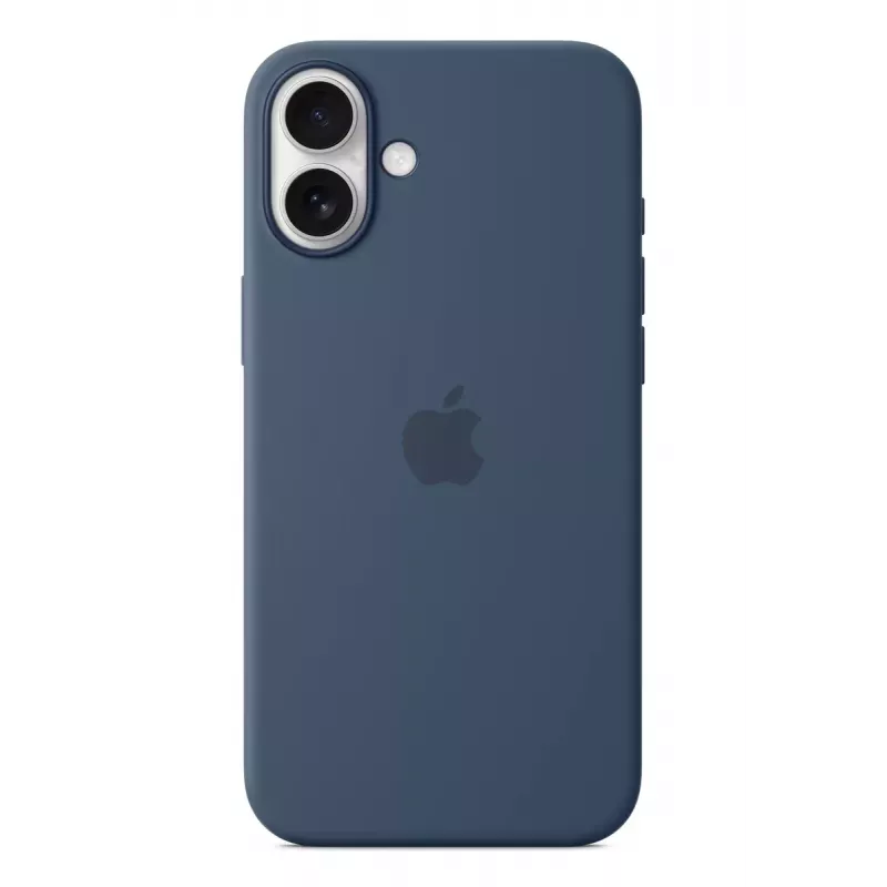APPLE Capa de silicone Apple com MagSafe iPhone 16 Plus Denim