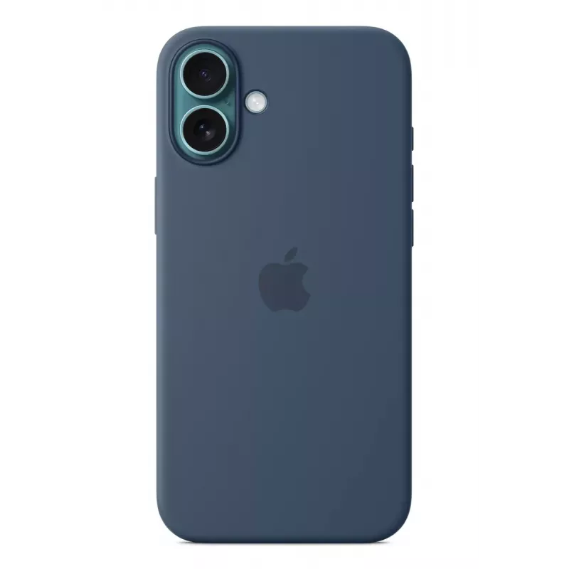 APPLE Capa de silicone Apple com MagSafe iPhone 16 Plus Denim