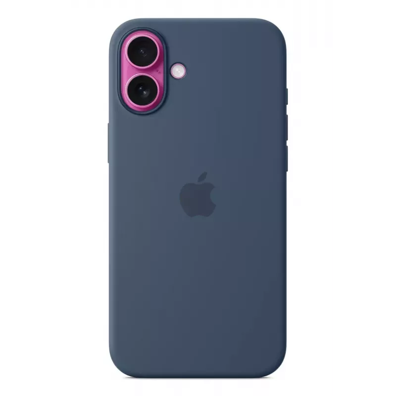 APPLE Capa de silicone Apple com MagSafe iPhone 16 Plus Denim