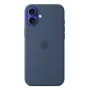 APPLE Capa de silicone Apple com MagSafe iPhone 16 Plus Denim