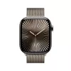 APPLE Watch Series 10 GPS + Cellular 46mm Caixa de titânio natural com bracelete Milanese natural - S/M