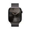 Smartwatch Apple Watch Series 10 GPS + Cellular 46mm Caixa de titânio Slate com bracelete Milanese Slate - S/M