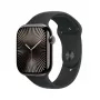 APPLE Watch Series 10 GPS + Cellular 46mm Caixa de titânio ardósia com bracelete desportiva preta - M/L