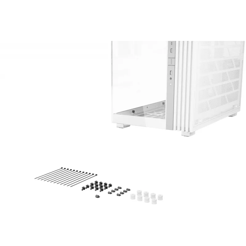 Caixa de PC be quiet! LIGHT BASE 900 DX Branco Full Tower — suporte ATX/EATX, painel lateral de vidro, Multi-RGB, GPU máx. 495 mm, altura do cooler da CPU 190 mm