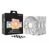be quiet! LIGHT WINGS LX 140mm PWM High Speed pack de 3 Branco ventoinhas para caixa de computador 14 cm 3 unid.